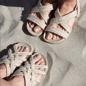 ISO | Of Origin Jute Espadrille Sandals